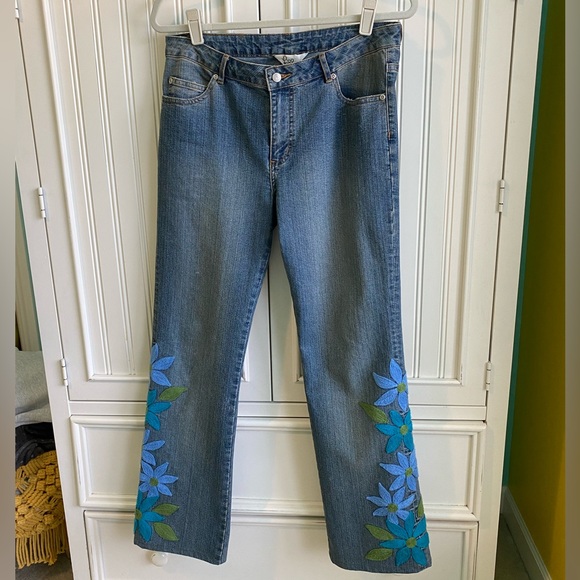 Vintage flower pants. - Picture 1 of 3